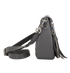 Recruit Nomad, &pound;140, Handbags, Grey, Leather, Side view